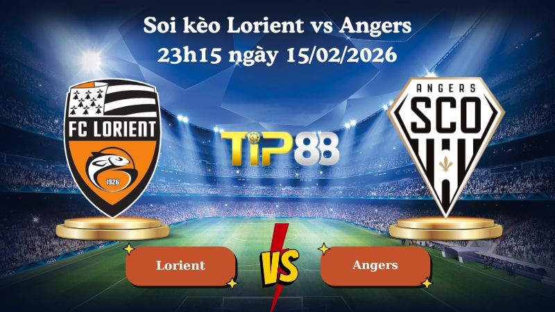 TIP88 Nhận định soi kèo Lorient vs Angers 23h15 ngày 15/02/2026 - Ligue 1
