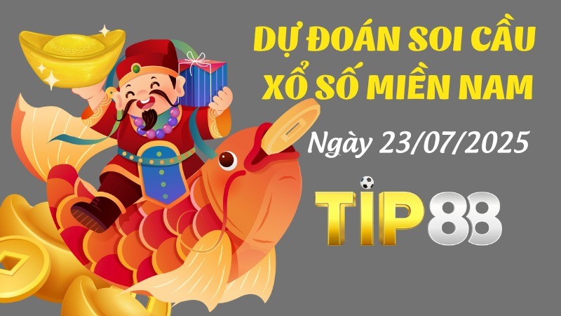 TIP88 Dự Đoán Soi Cầu Xổ Số Miền Nam Ngày 23/07/2025 - Dự Đoán Chính Xác Nhất